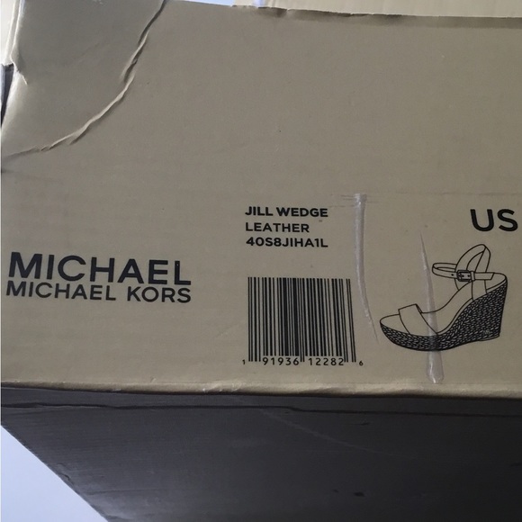 Women’s Michael Kors Jill Wedges - Black - Size 10 NWOT - Picture 9 of 10